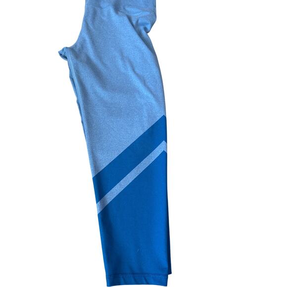 Aerie Color-block 7/8‎ Multi-Blue Leggings Size XL - Picture 8 of 8